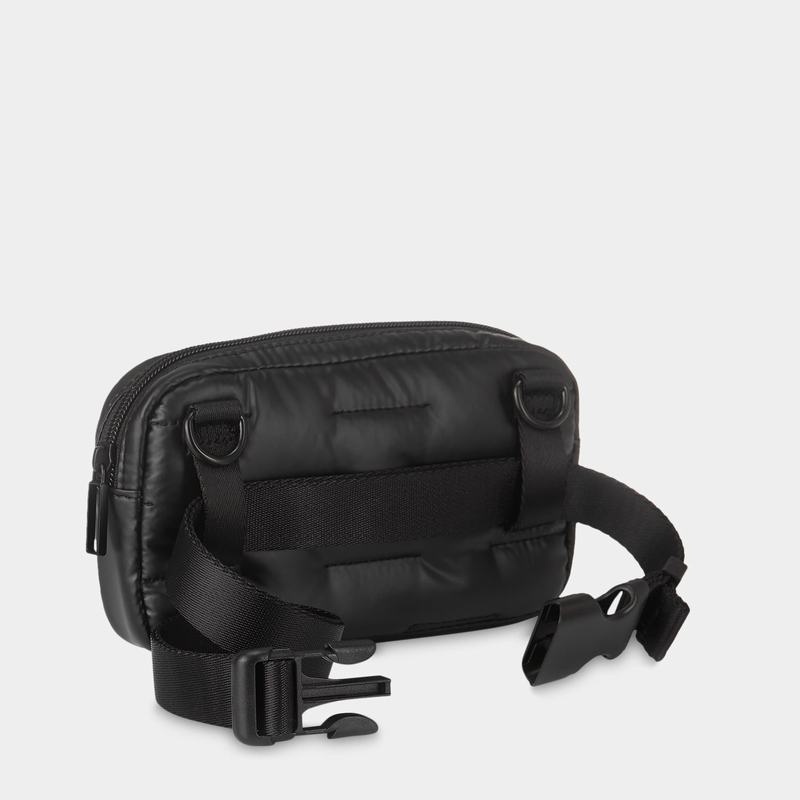 Black Women's Hedgren Snug Belt Bags | SKT8015MQ