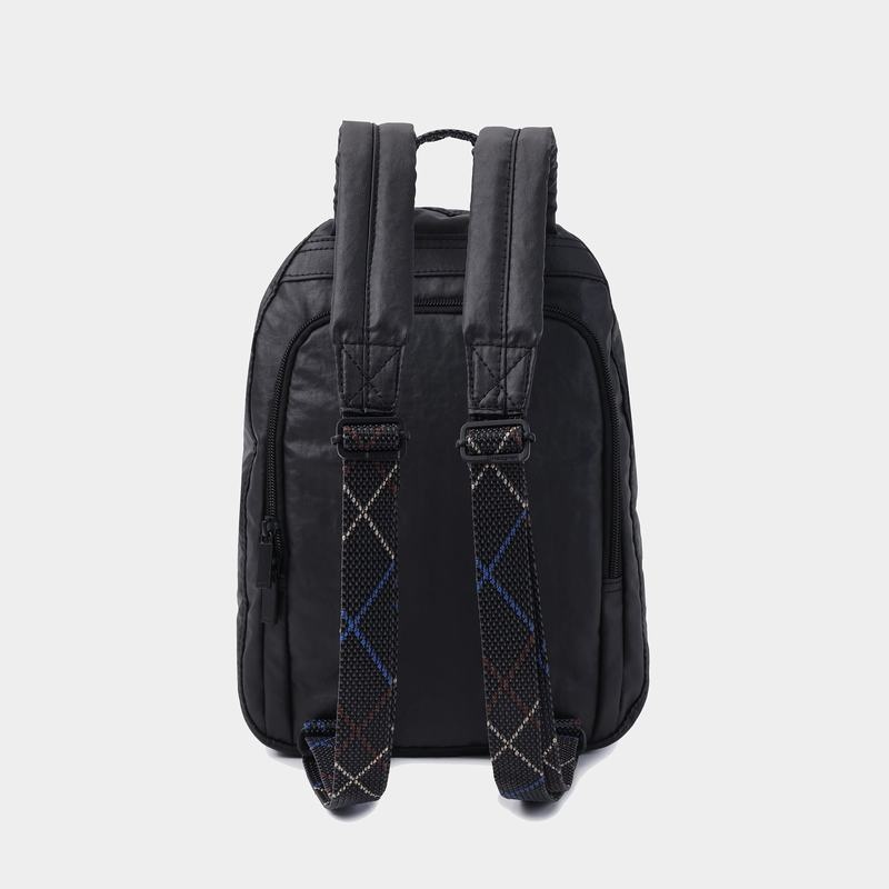 Black Women's Hedgren Vogue Rfid Backpacks | ZJQ9031VC