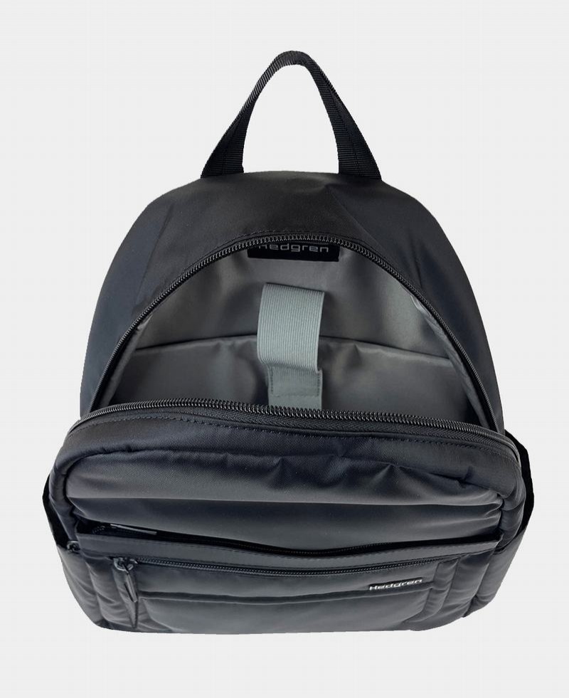 Black Women's Hedgren Windward Backpacks | MLB7930DL