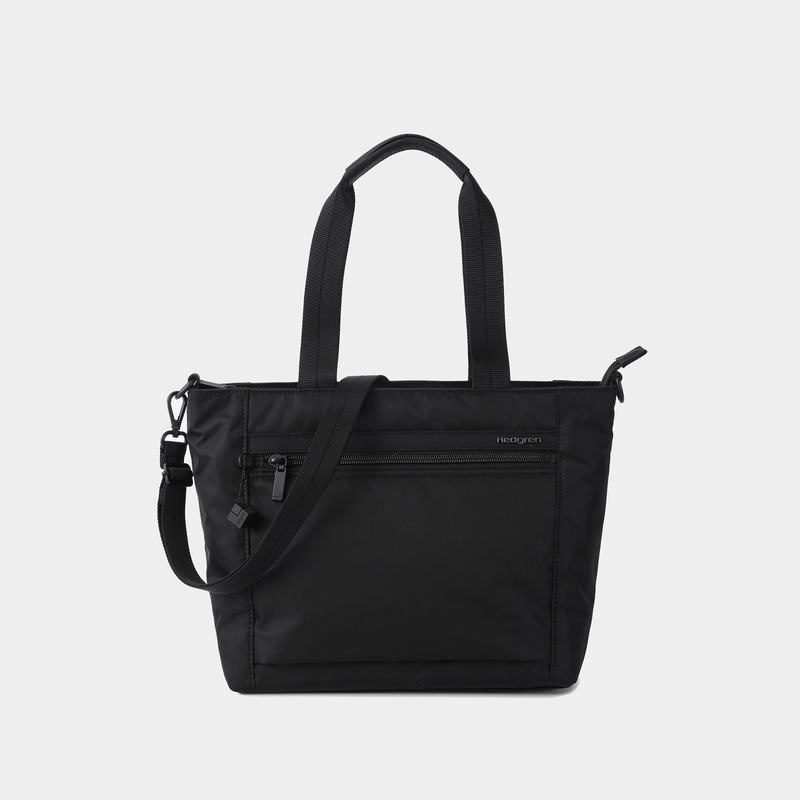 Black Women\'s Hedgren Zoe Tote Bags | ERQ4395KR