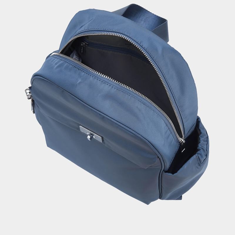 Blue Women's Hedgren Balanced Backpacks | VJS2195CB