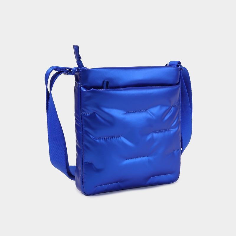 Blue Women's Hedgren Cushy Crossbody Bags | DTL830CC