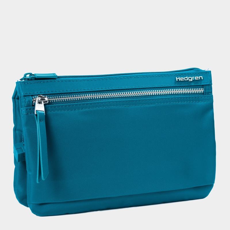 Blue Women's Hedgren Emma Crossbody Bags | HBP121VN