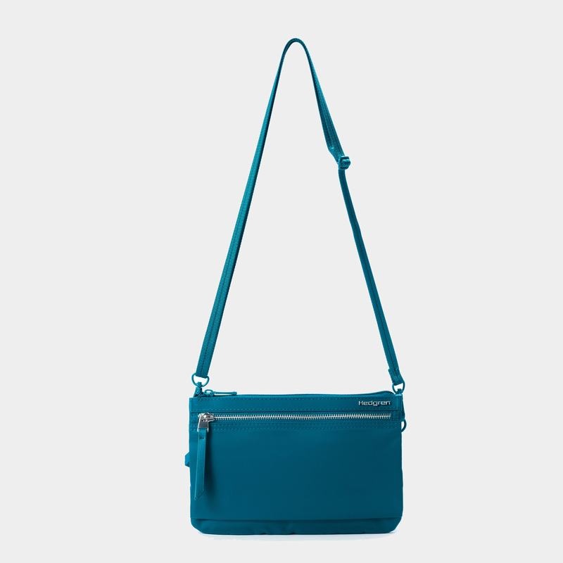 Blue Women's Hedgren Emma Crossbody Bags | HBP121VN