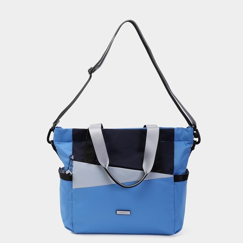 Blue Women's Hedgren Galactic Tote Bags | LIA9641UB