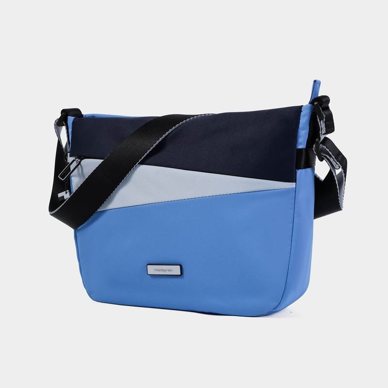 Blue Women's Hedgren Gravity Crossbody Bags | HSM4533MZ