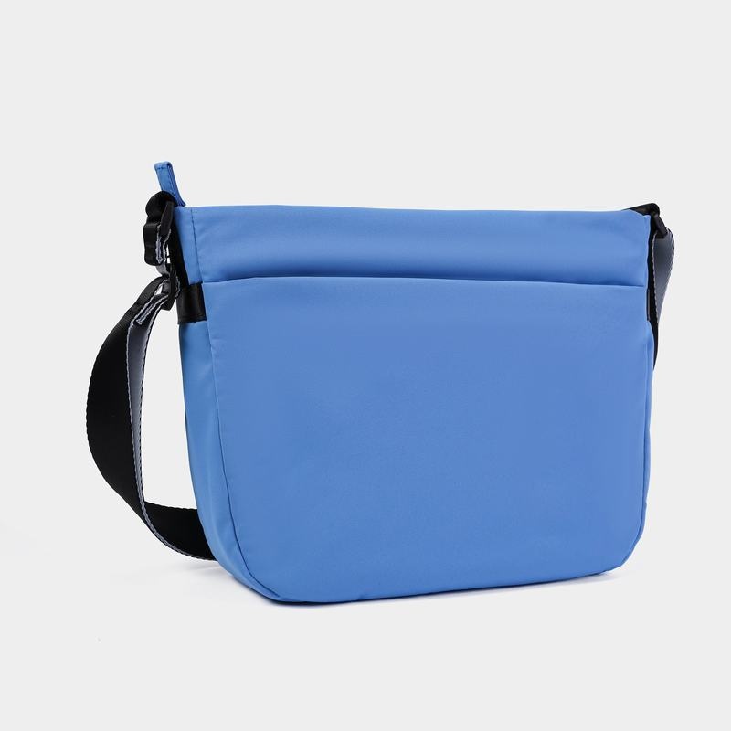 Blue Women's Hedgren Gravity Crossbody Bags | HSM4533MZ