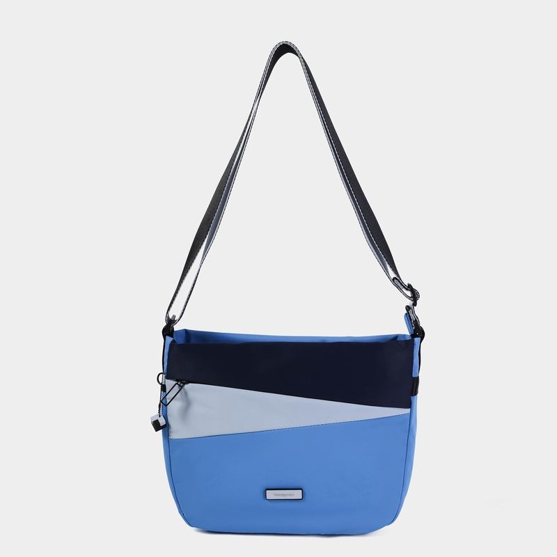 Blue Women's Hedgren Gravity Crossbody Bags | HSM4533MZ