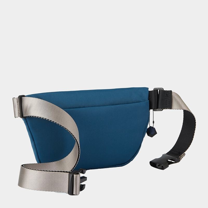 Blue Women's Hedgren Halo Belt Bags | NAV1094IG