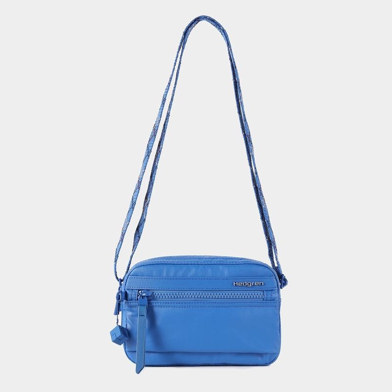 Blue Women's Hedgren Maia Mini Rfid Crossbody Bags | XBY2760IB