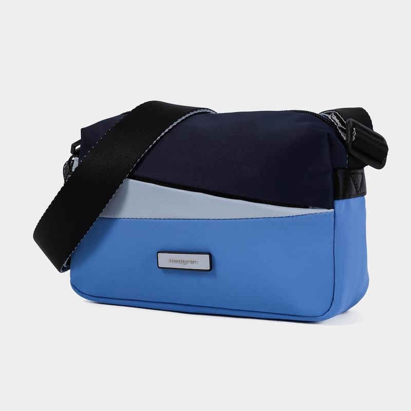 Blue Women's Hedgren Neutron Small Crossbody Bags | VKG7615ID