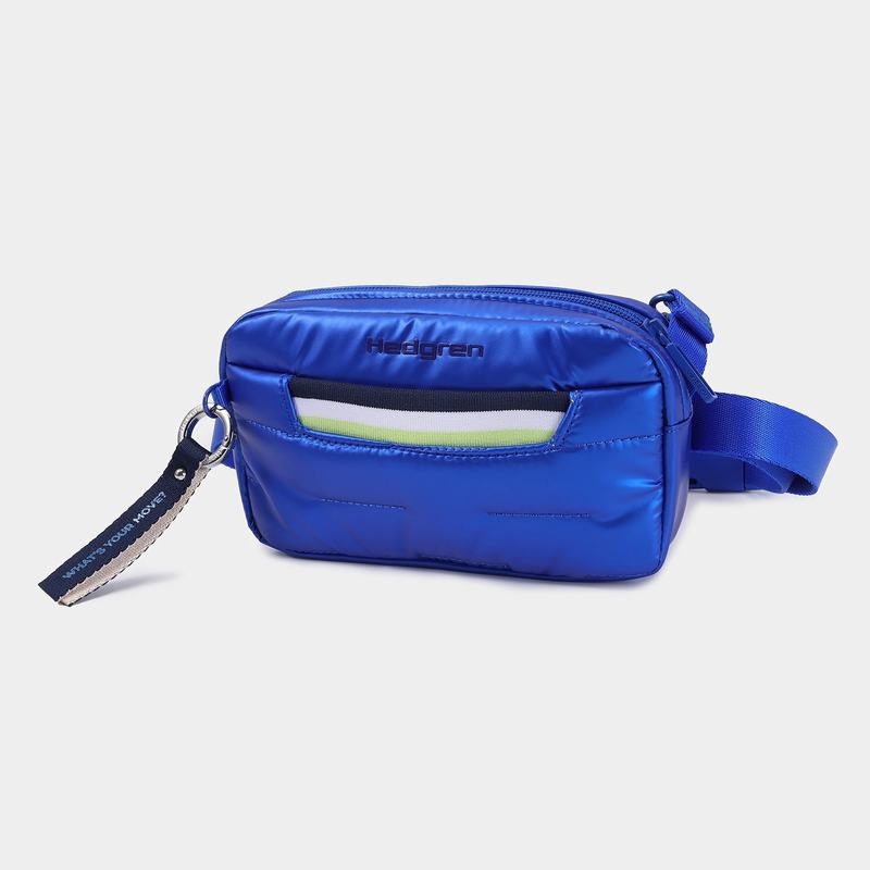 Blue Women's Hedgren Snug Belt Bags | FTA7810DJ