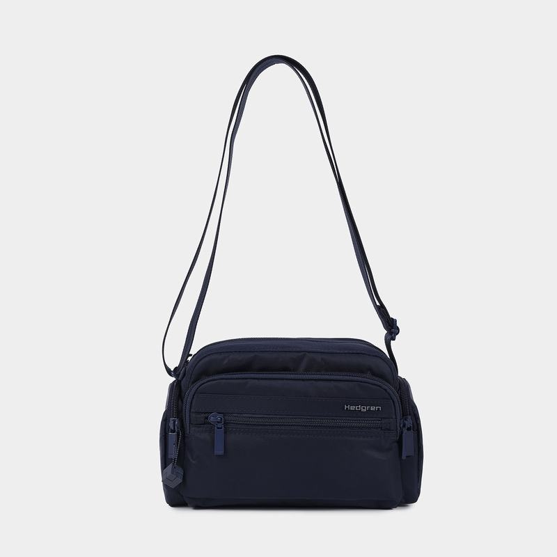 Dark Blue Women's Hedgren Emily Crossbody Bags | LHK8295RZ