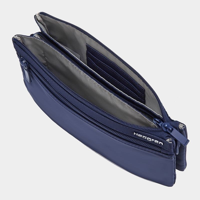 Dark Blue Women's Hedgren Emma Crossbody Bags | QSI8281BF