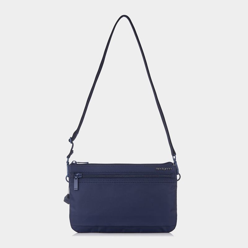 Dark Blue Women's Hedgren Emma Crossbody Bags | QSI8281BF