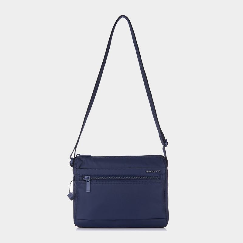 Dark Blue Women's Hedgren Eye Shoulder Bags | LLT5891BG