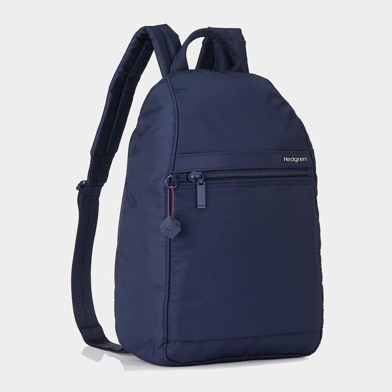 Dark Blue Women's Hedgren Vogue Backpacks | NOC7149PJ