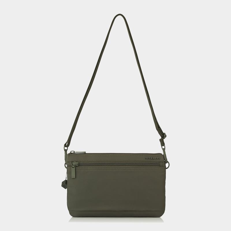 Dark Green Women's Hedgren Emma Crossbody Bags | AIV7081NS