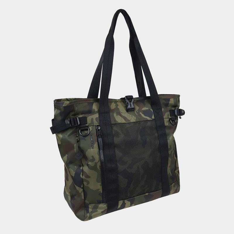 Green Black Women's Hedgren Summit Sustainably Made Tote Bags | IJO1377MF