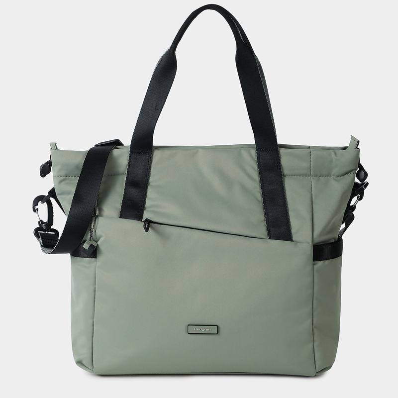 Green Women\'s Hedgren Galactic Tote Bags | ZQZ9933JU