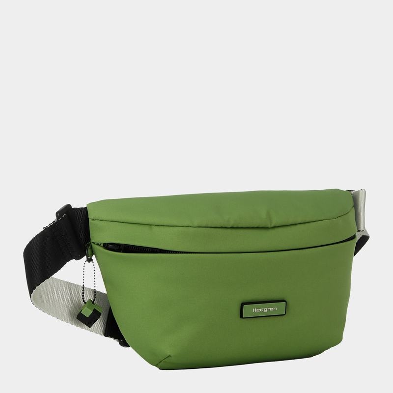 Green Women's Hedgren Halo Belt Bags | MWK6187DV