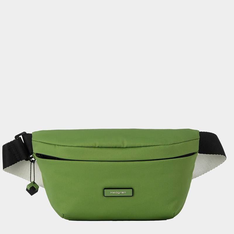 Green Women\'s Hedgren Halo Belt Bags | MWK6187DV