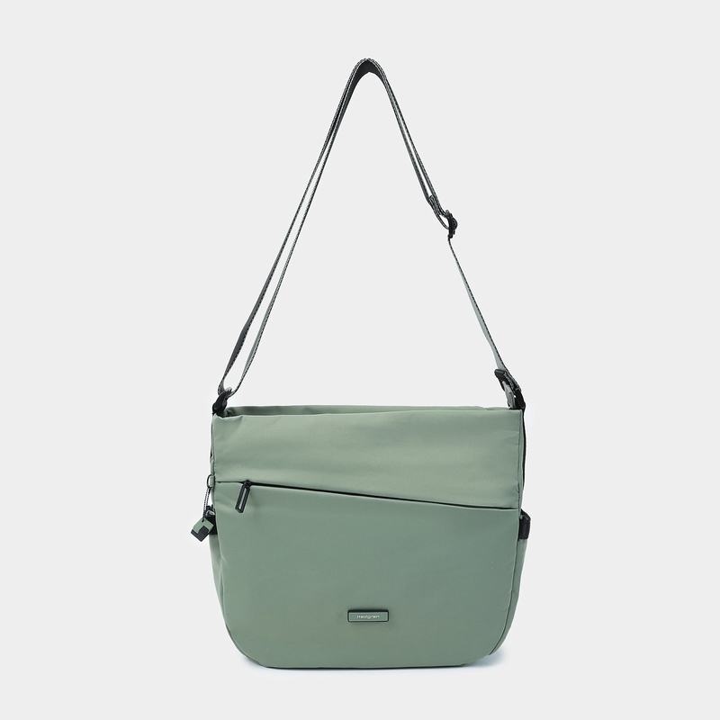 Green Women's Hedgren Milky Way Crossbody Bags | QAH5037JQ