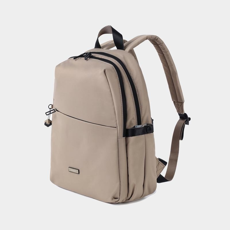 Grey Beige Women's Hedgren Cosmos Backpacks | CEU4943OU