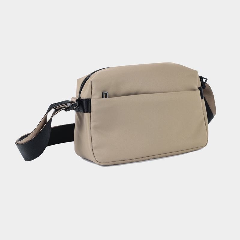 Grey Beige Women's Hedgren Neutron Small Crossbody Bags | UQL9345ED