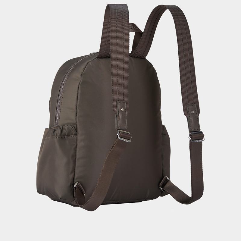 Grey Brown Women's Hedgren Balanced Backpacks | SNY4853NW