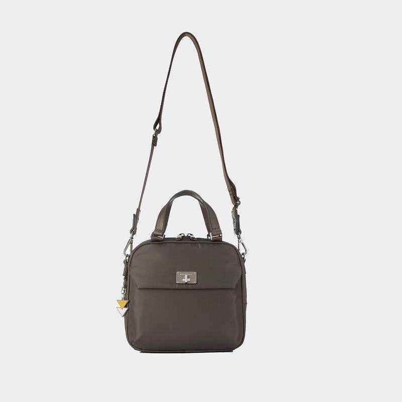 Grey Brown Women's Hedgren Even Handbag | ENM5144WE