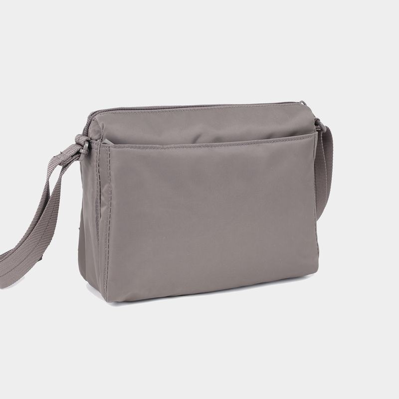 Grey Brown Women's Hedgren Eye Shoulder Bags | VPG72100JY