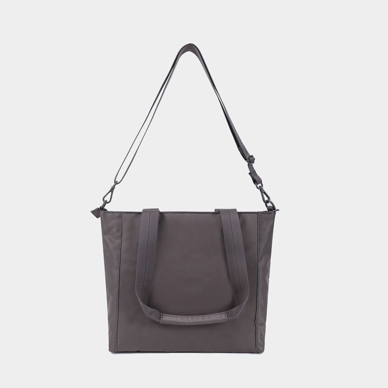 Grey Brown Women's Hedgren Zoe Tote Bags | FQK8796SE