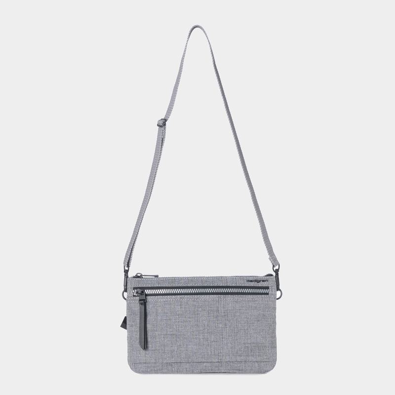 Grey Women's Hedgren Emma Crossbody Bags | WVB6528RU