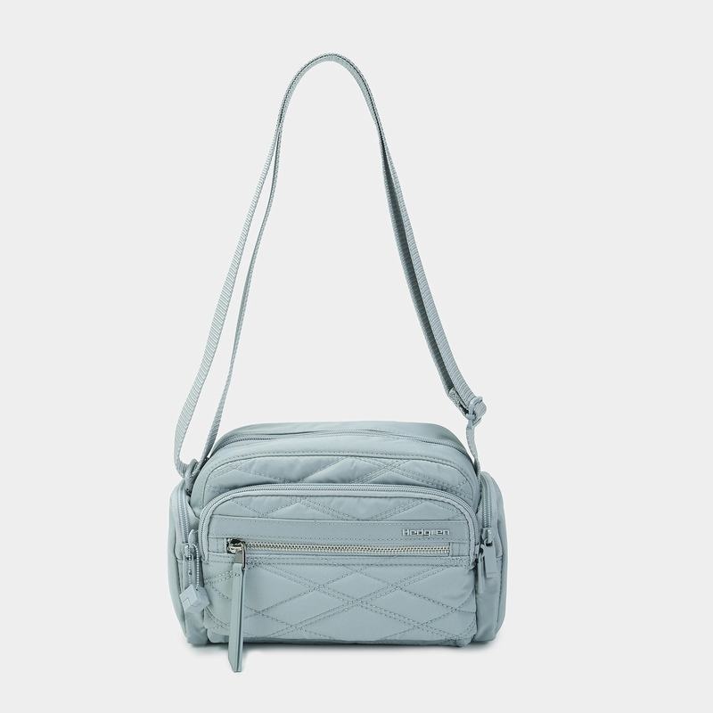 Light Blue Women's Hedgren Emily Crossbody Bags | HUE7561IW