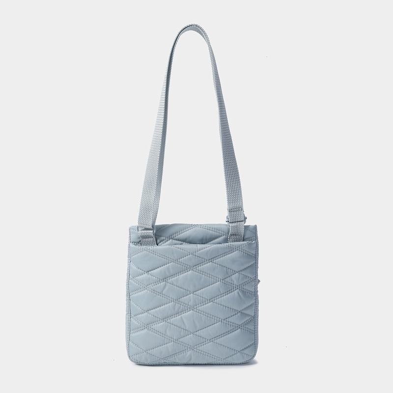 Light Blue Women's Hedgren Leonce Crossbody Bags | DKZ1235ZX