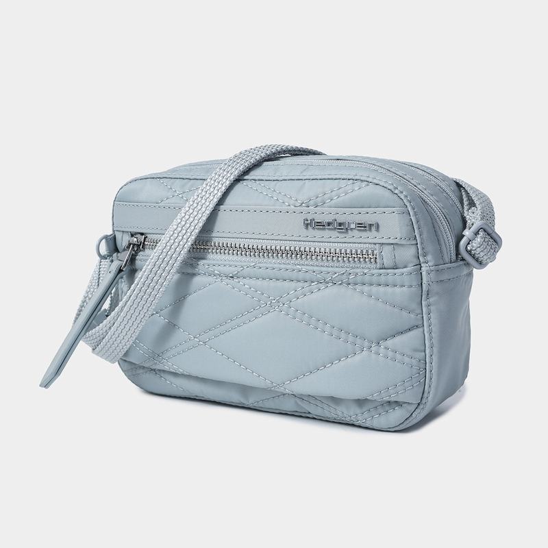 Light Blue Women's Hedgren Maia Crossbody Bags | XRH8143HD