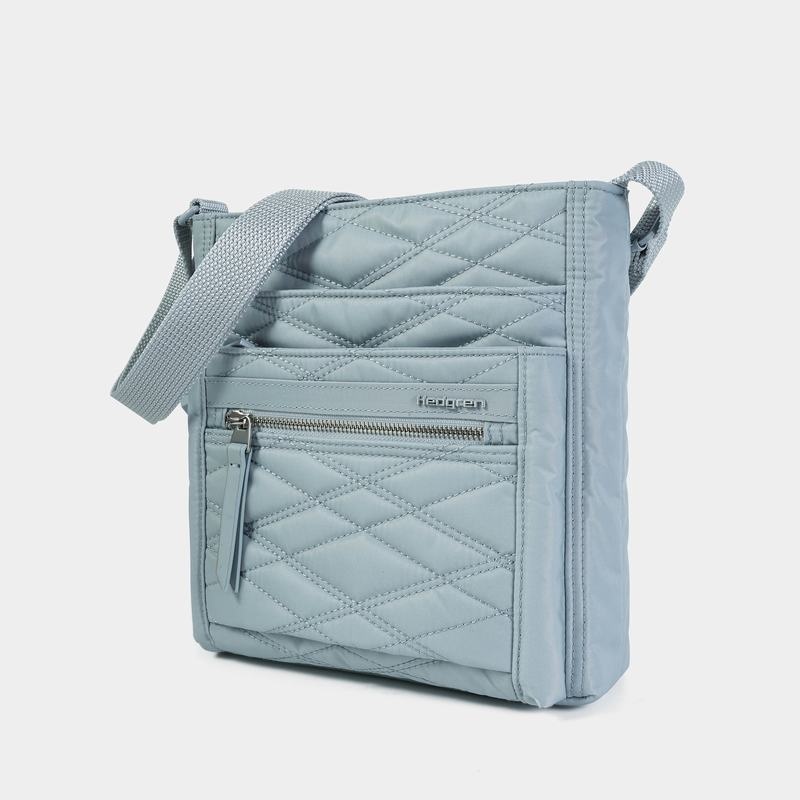 Light Blue Women's Hedgren Orva Crossbody Bags | XNA2734WM