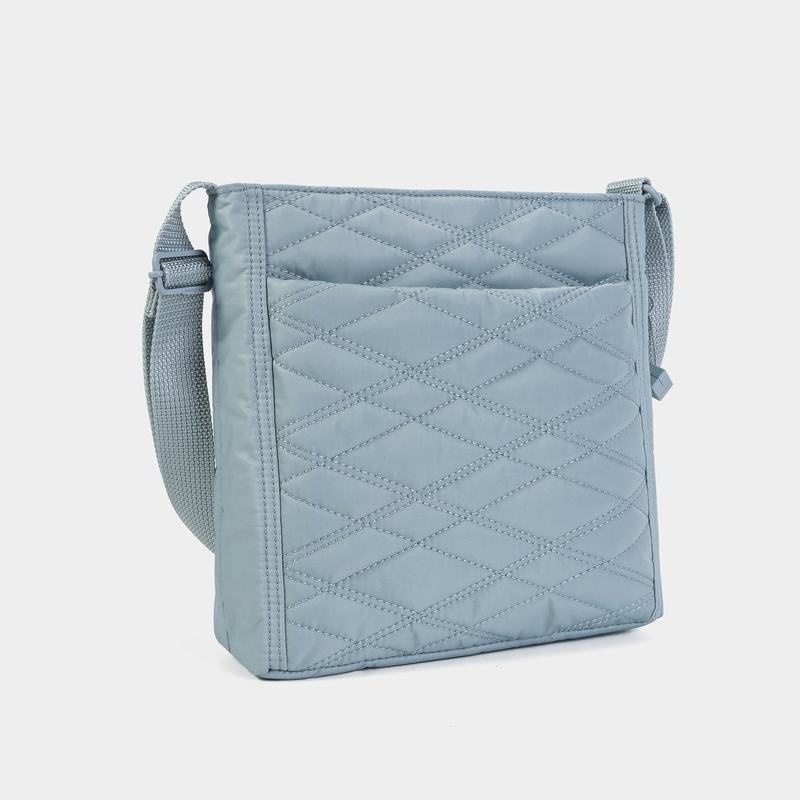 Light Blue Women's Hedgren Orva Crossbody Bags | XNA2734WM