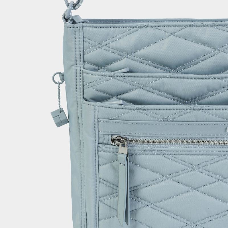 Light Blue Women's Hedgren Orva Crossbody Bags | XNA2734WM