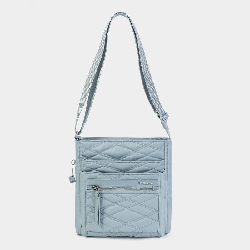 Light Blue Women's Hedgren Orva Crossbody Bags | XNA2734WM