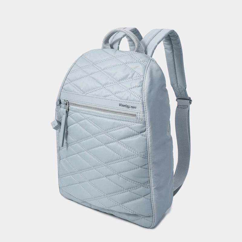 Light Blue Women's Hedgren Vogue Large Backpacks | TXJ684BA