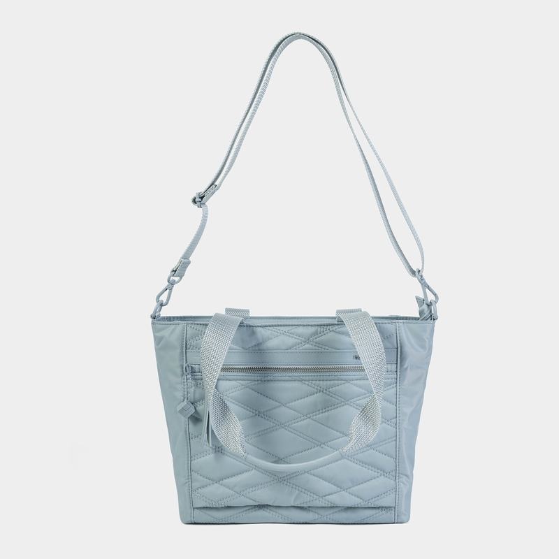 Light Blue Women's Hedgren Zoe Tote Bags | DAD3495ZT