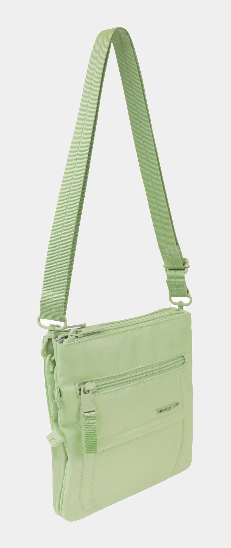 Light Green Women's Hedgren Helm Crossbody Bags | DRM3967XI