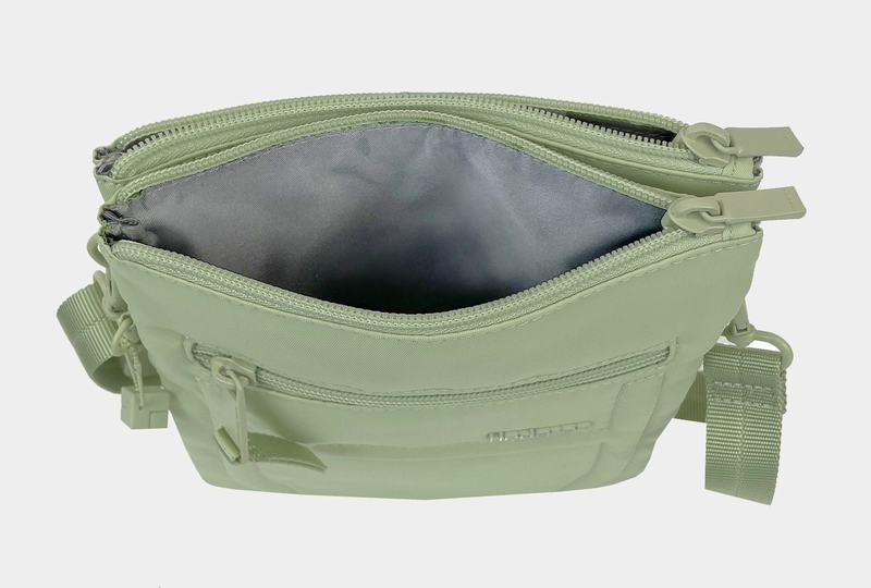 Light Green Women's Hedgren Helm Crossbody Bags | DRM3967XI