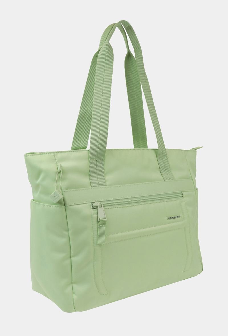 Light Green Women's Hedgren Keel Tote Bags | PYB409KQ