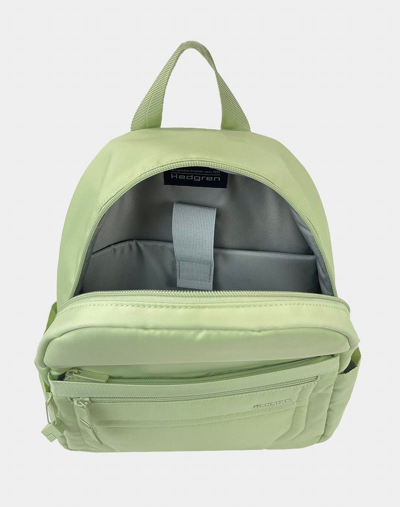 Light Green Women's Hedgren Windward Backpacks | DIP639FB