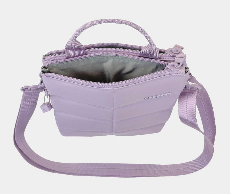 Light Purple Women's Hedgren Bethel Crossbody Bags | WXC691TN