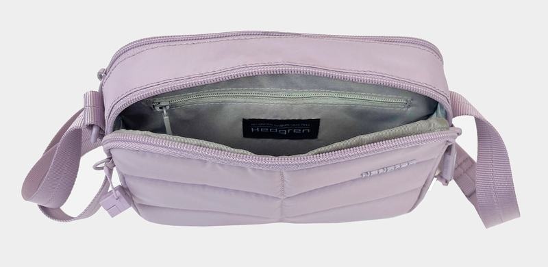 Light Purple Women's Hedgren Taos Crossbody Bags | JMT2165VI