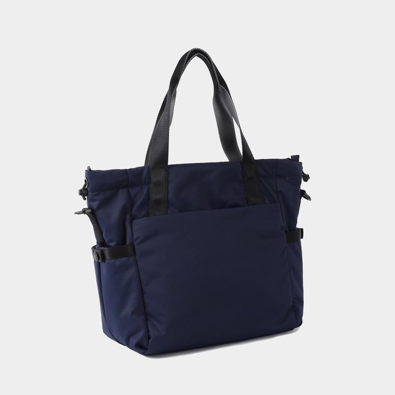 Navy Women's Hedgren Galactic Tote Bags | PXV586KH